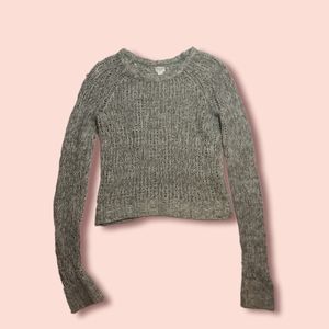 American  Eagle sheer sweater  top